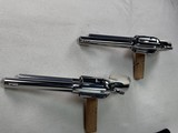 Exceptional Pair: Never Fired 2003 Consecutive Serial Number Ruger Vaquero Revolvers with Custom Double Holster - 14 of 23