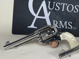 Exceptional Pair: Never Fired 2003 Consecutive Serial Number Ruger Vaquero Revolvers with Custom Double Holster - 3 of 23