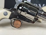 Exceptional Pair: Never Fired 2003 Consecutive Serial Number Ruger Vaquero Revolvers with Custom Double Holster - 9 of 23