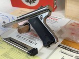 Ruger Automatic .22 LR Pistol – Signature Series (1981) LNOS - 6 of 16