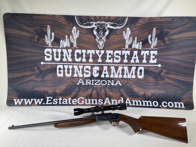 Browning SA-22 Auto Takedown Grade I (.22 LR) Belgium – Early 1970s – Redfield Scope – Excellent