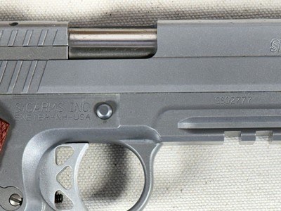SIG SAUER GSR (Granite Series Rail) 1911 .45 ACP – Early GS-Serial (2004–2005) – Used - Image 11 of 12