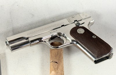 Colt M1908 Pocket Hammerless .380 Auto Nickel (1940–1941) – Very Nice w/ Minor Marks - Image 14 of 17