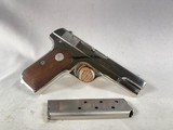 Colt M1908 Pocket Hammerless .380 Auto Nickel (1940–1941) – Very Nice w/ Minor Marks - Image 2 of 17