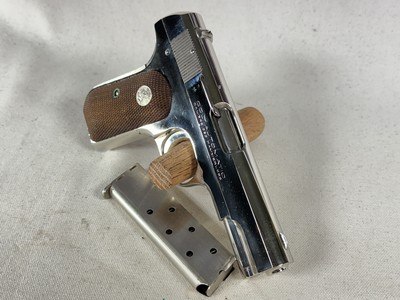 Colt M1908 Pocket Hammerless .380 Auto Nickel (1940–1941) – Very Nice w/ Minor Marks - Image 6 of 17
