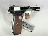 Colt M1908 Pocket Hammerless .380 Auto Nickel (1940–1941) – Very Nice w/ Minor Marks - Image 4 of 17