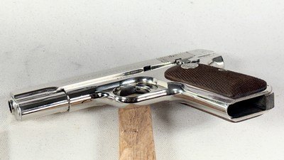 Colt M1908 Pocket Hammerless .380 Auto Nickel (1940–1941) – Very Nice w/ Minor Marks - Image 13 of 17