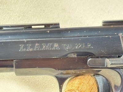 Vintage Llama Model XV Especial .22 LR Pistol – Miniature 1911 Style - 2.5