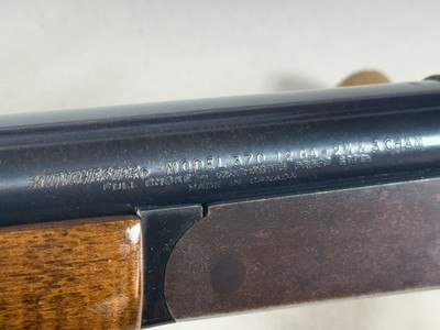 Winchester Model 370 12 GA Single-Shot Break-Action Shotgun - 30