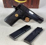 First Year Production Colt MK IV Series '80 Government Model .380 ACP Pistol - In Box - 1 of 13