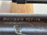 Sears Ranger Model 101.16 (Savage 87) .22 S/L/LR Rifle w/ Task Scope - 11 of 24