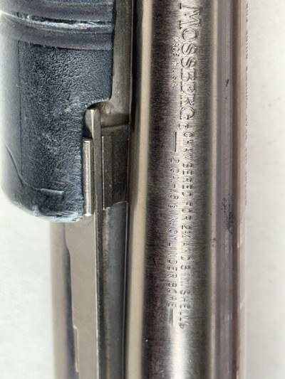 Mossberg 500A 12 Gauge Pump-Action Shotgun - Nickel Plated Marine - Image 10 of 17