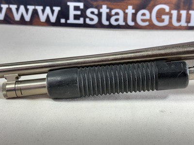 Mossberg 500A 12 Gauge Pump-Action Shotgun - Nickel Plated Marine - Image 13 of 17
