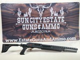 FABARM FP6 12 Gauge Tactical Pump-Action Shotgun - Carbon Fiber Finish w/ Folding Stock