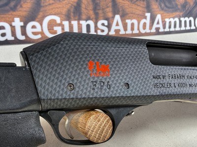 FABARM FP6 12 Gauge Tactical Pump-Action Shotgun - Carbon Fiber Finish w/ Folding Stock - Image 8 of 20