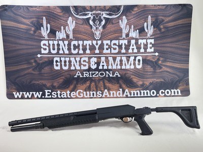 FABARM FP6 12 Gauge Tactical Pump-Action Shotgun - Carbon Fiber Finish w/ Folding Stock - Image 9 of 20