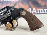 Colt Official Police .22 LR Double-Action Revolver - Pre-War Production - Image 3 of 20