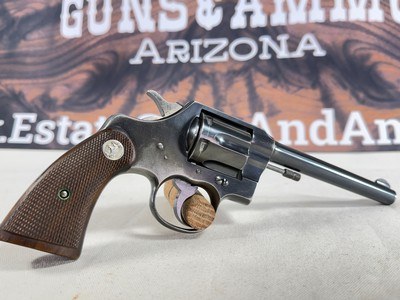 Colt Official Police .22 LR Double-Action Revolver - Pre-War Production - Image 1 of 20