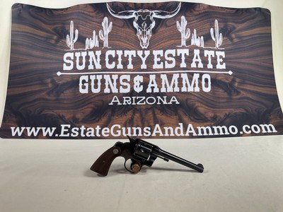 Colt Official Police .22 LR Double-Action Revolver - Pre-War Production - Image 14 of 20