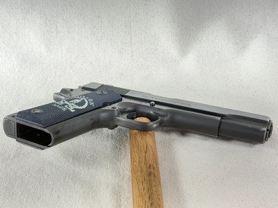 Colt MK IV/Series 70 Government Model 1911 – .45 ACP (1979) | Custom Molon Labe Grips - Image 15 of 18