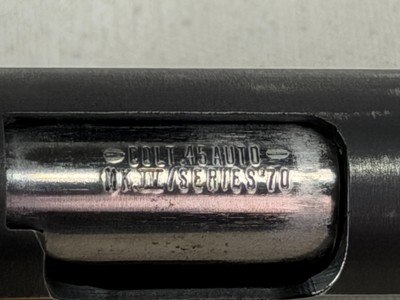 Colt MK IV/Series 70 Government Model 1911 – .45 ACP (1979) | Custom Molon Labe Grips - Image 14 of 18