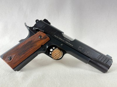Taurus PT1911 Government Model 1911 – .45 ACP (August 2007) | Like New, Wood Grips - Image 2 of 11