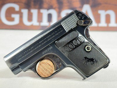 Colt Model 1908 Vest Pocket (Model N) Pistol – .25 ACP (1921) - Image 1 of 15