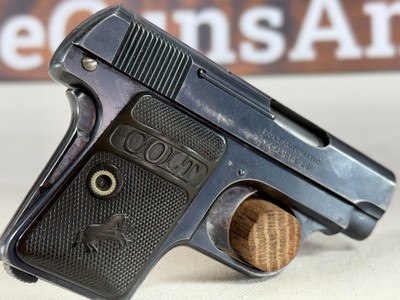 Colt Model 1908 Vest Pocket (Model N) Pistol – .25 ACP (1921) - Image 9 of 15