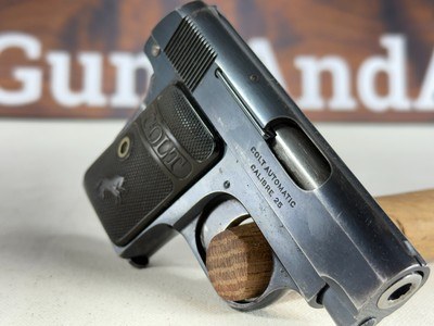 Colt Model 1908 Vest Pocket (Model N) Pistol – .25 ACP (1921) - Image 12 of 15