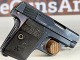 Colt Model 1908 Vest Pocket (Model N) Pistol – .25 ACP (1921) - Image 9 of 15