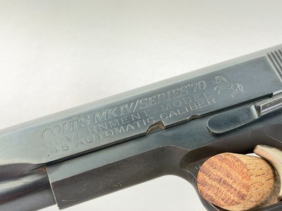 1978 Colt 1911 Government Mk IV Series '70 Pistol – .45 ACP – 5