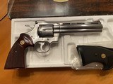 1985 Brushed Stainless Colt Python 6 inch - 3 of 5