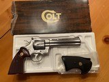 1985 Brushed Stainless Colt Python 6 inch - 2 of 5