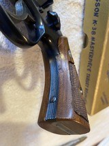S&W K38 Masterpiece Pre 14 in Gold box, excellent - 3 of 11