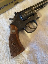 S&W K38 Masterpiece Pre 14 in Gold box, excellent - 6 of 11