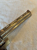 1981 unfired Colt Python E Nickel, electrolysis nickel 8 inch - 6 of 13