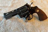 1975 Colt Python 4 inch with box - 1 of 15