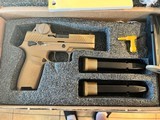 Sig M18 military overrun with Romeo 17 red dot in box - 2 of 8