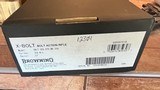 New in Box Browning X-BOLT BOLT ACTION RIFLE - 11 of 11