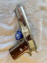 Colt 1911 70 Series Nickel 45acp - 3 of 15
