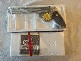 1982 Bright nickel Colt Python Unfired in box - 14 of 14