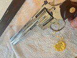 1982 Bright nickel Colt Python Unfired in box - 9 of 14