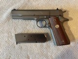 Colt Government series 70 Re issue, 45acp, 72 prefix, excellent! - 1 of 13