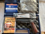 2013 Colt Governo1911, 38 Super as new in box, model 02991 - 1 of 12