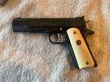 1975 Colt Gold Cup National Match in box with Factory ivory grips, series 70 - 1 of 15