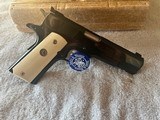 1975 Colt Gold Cup National Match in box with Factory ivory grips, series 70 - 5 of 15