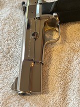 1981 FN Hi Power Factory Nickel, Belgium - 6 of 11