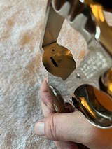 S&W Model 13-3, 3 inch barrel, nickel, mint! - 8 of 11