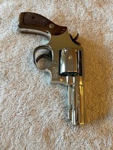 S&W Model 13-3, 3 inch barrel, nickel, mint! - 3 of 11