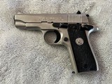 Colt Government 380 in nickel